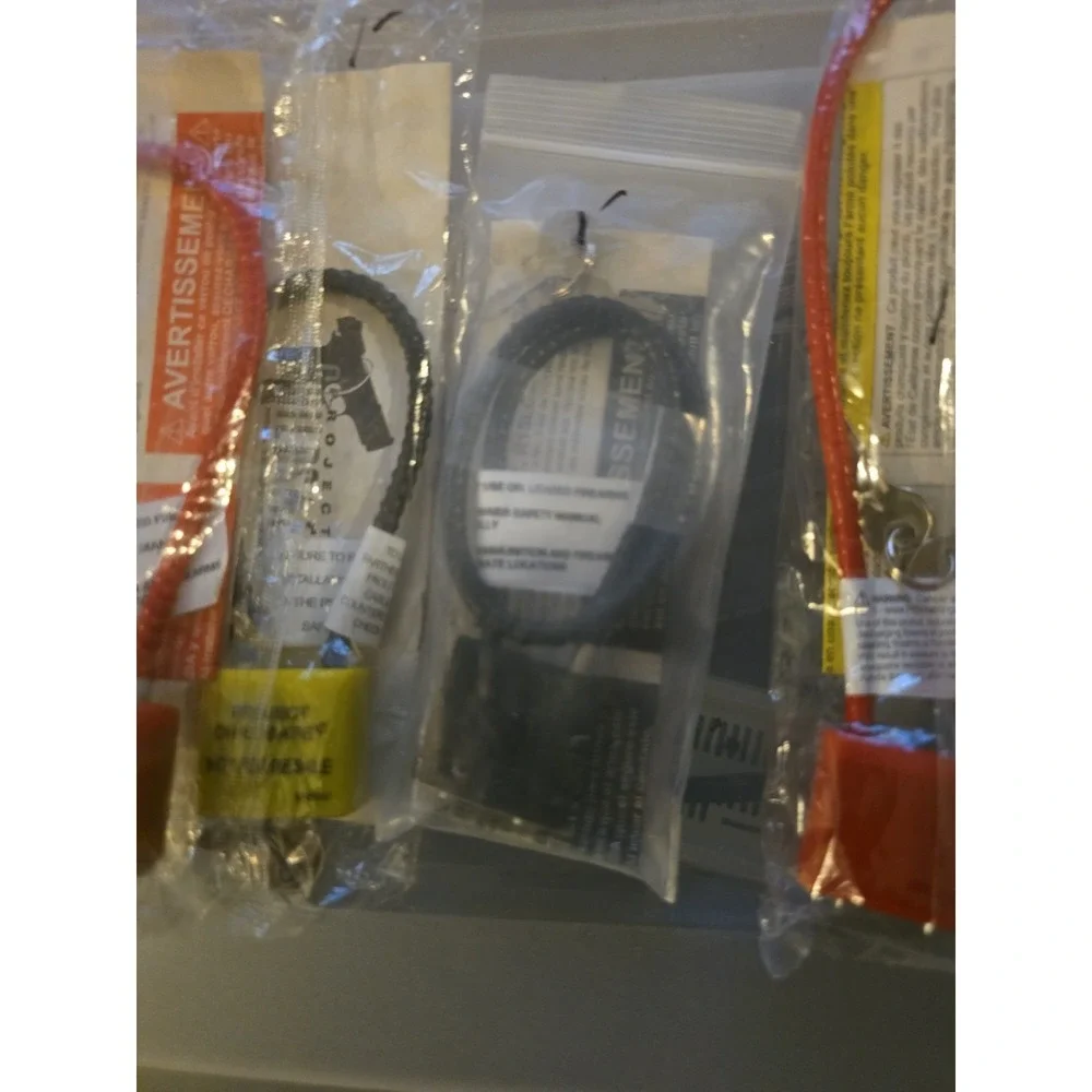 Gun Lock Set of 7 Security Lock Accessories